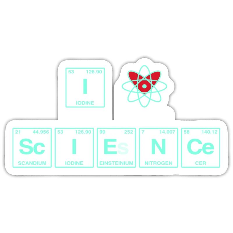 I LOVE SCIENCE - Système de perdiode d’éléments