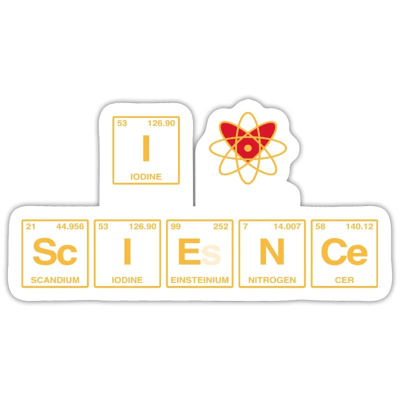 I LOVE SCIENCE - Système de perdiode d’éléments
