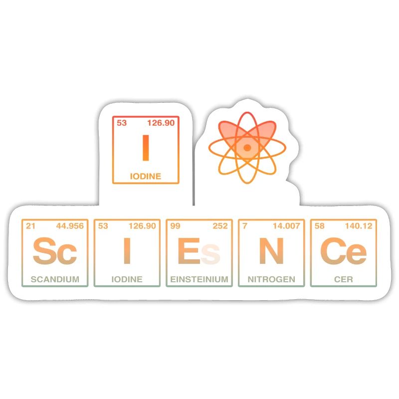 I LOVE SCIENCE - Système de perdiode d’éléments