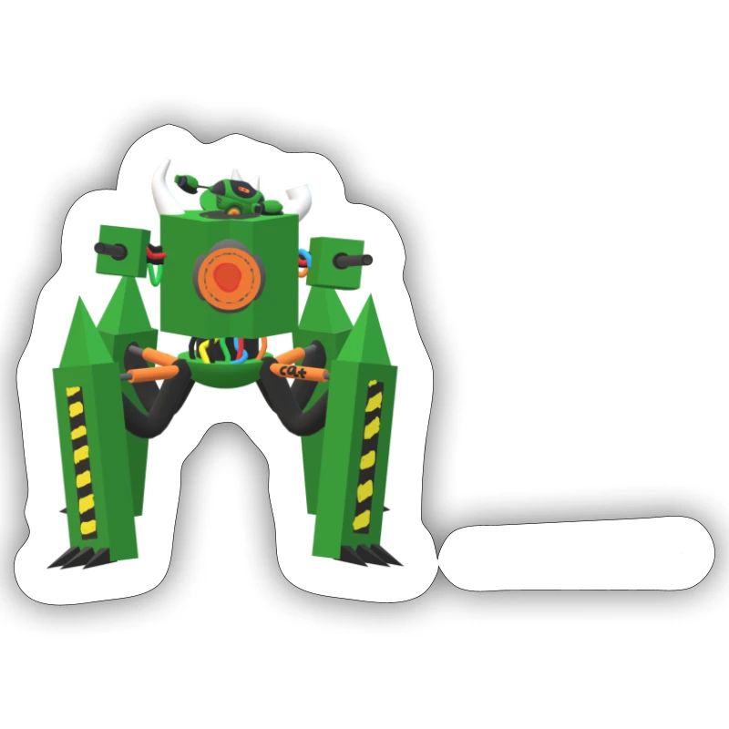 Bot de commande vert