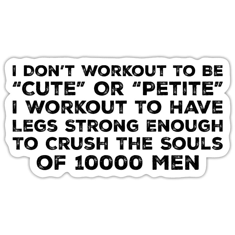 Ich trainiere nicht, um süß oder zierlich zu sein - Workout