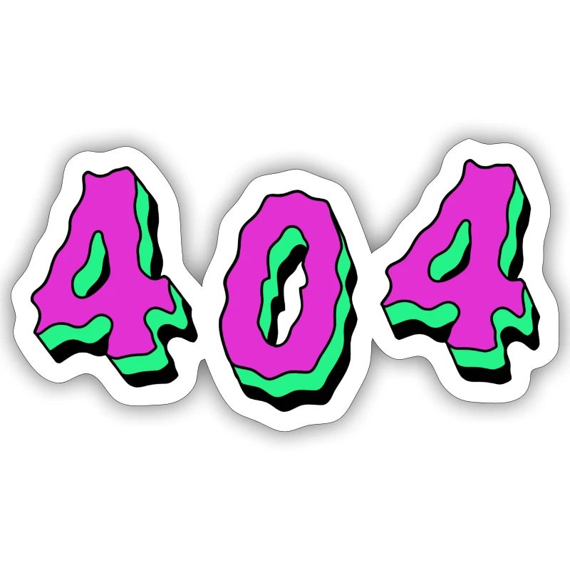 404 Fehlercode Minimalistisches Design für Programmierer