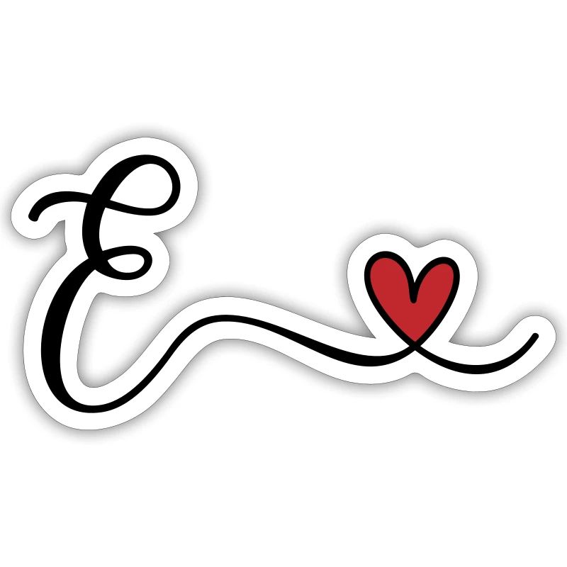 Monogramme de la lettre E