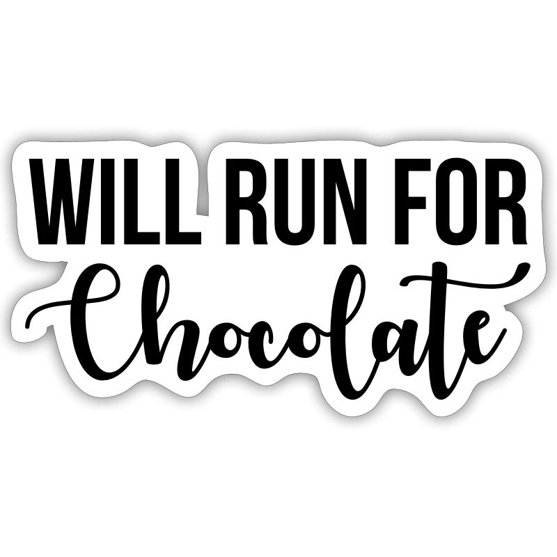 Will run for chocolate