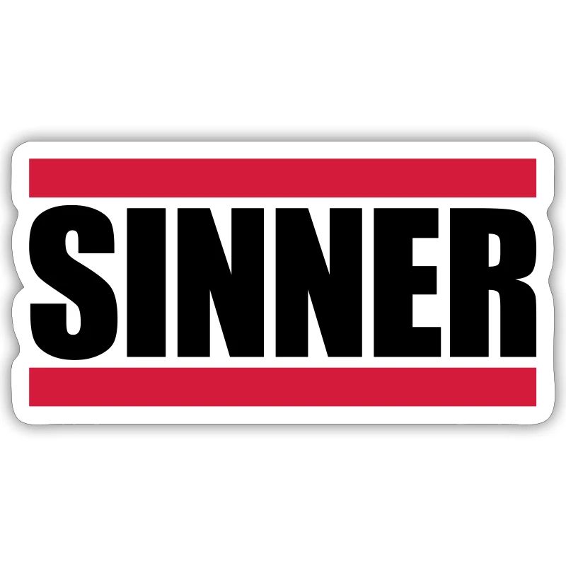 Sinner Text Logo