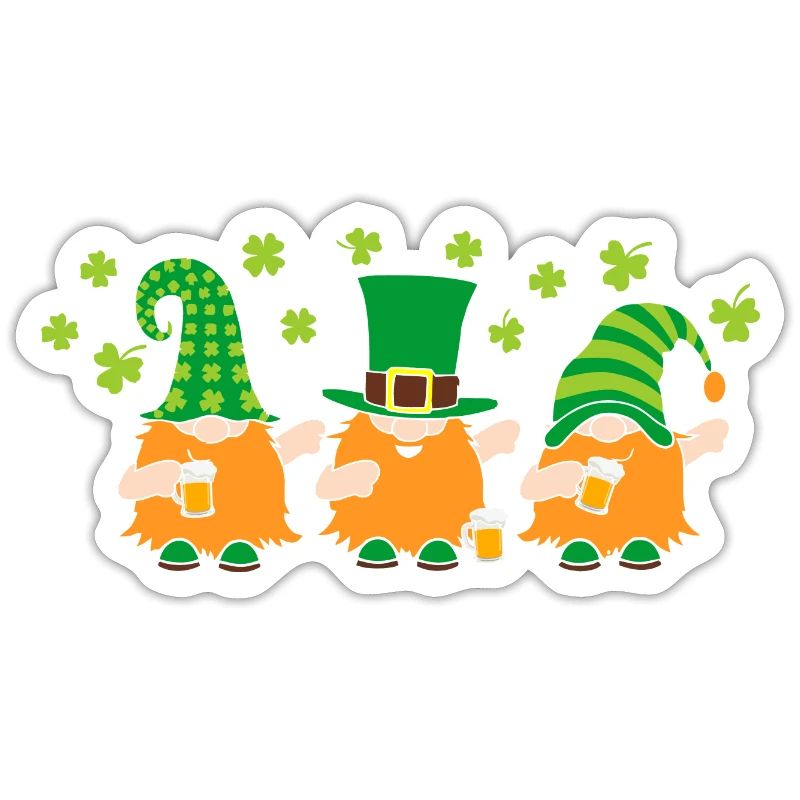 Dabbing Gnomes Cloverleaf Hat Bière