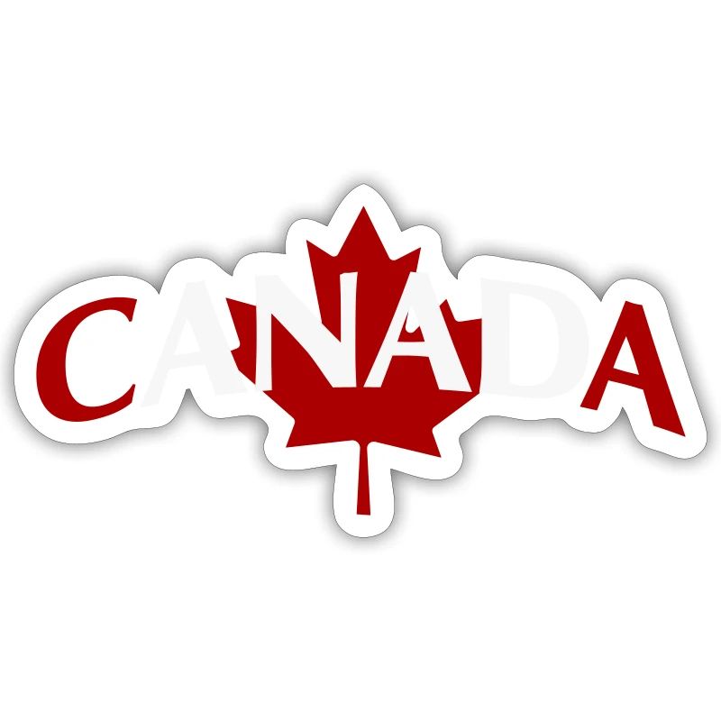 Canada Maple Leaf 2-coloured