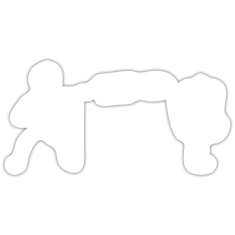 Funny Golf Disk Stickman Throwing Golf Disk Golfer