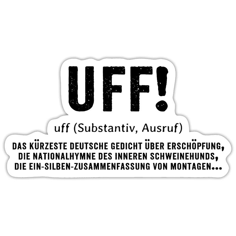 Lustige Definition für Müde oder Erschöpft