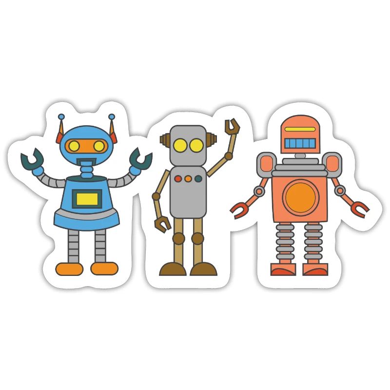 Robot Artificial Intelligence Kid comic AI sheet