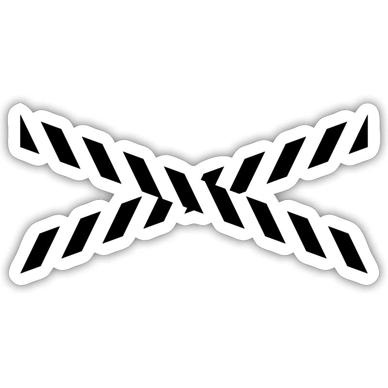 Absperrband Muster Design