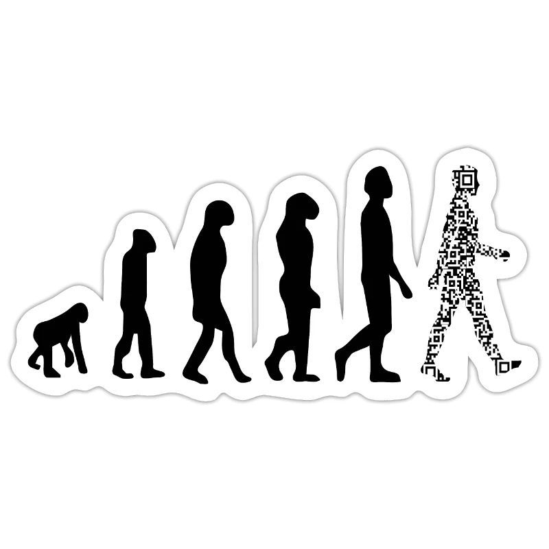 Evolution QR code - Humour pass sanitaire