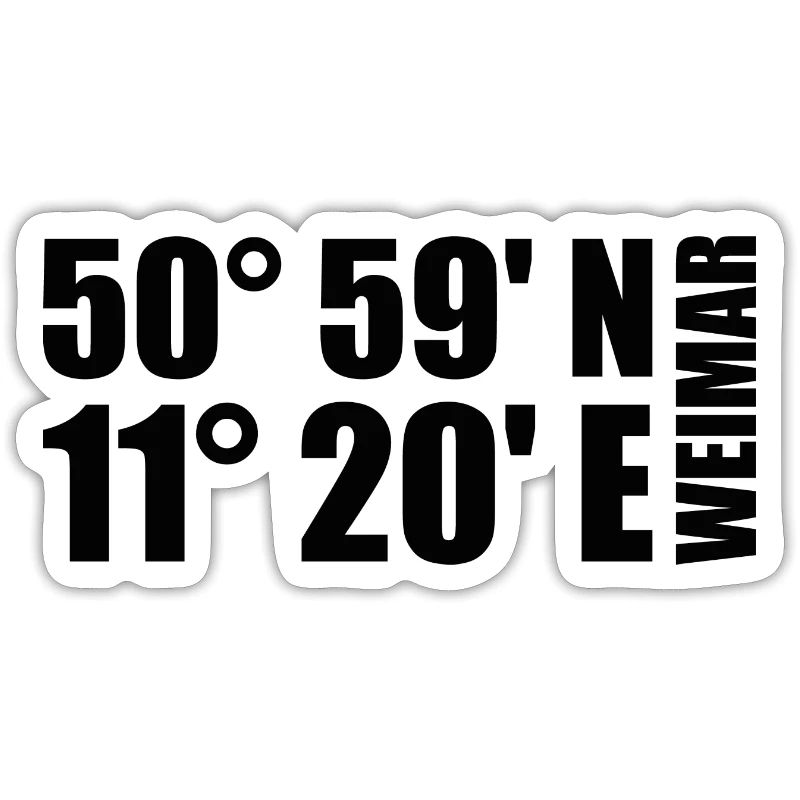 Weimar coordinates