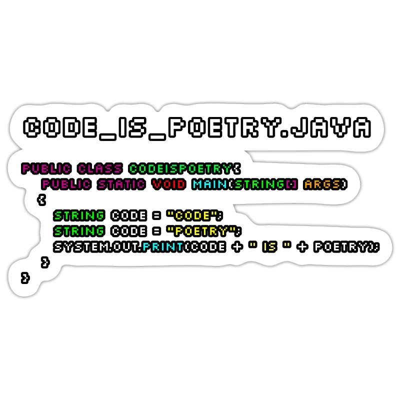 Code ist poetry.java