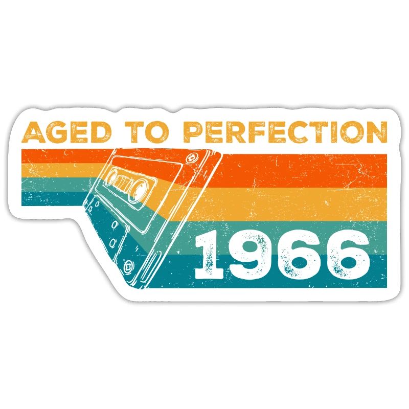 Vintage 1966 - Retro 1966 Birthday Gift