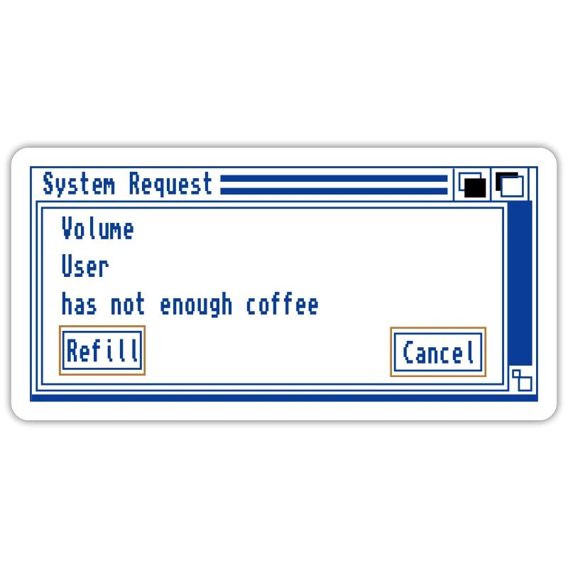 Kaffee Checkbox System Request