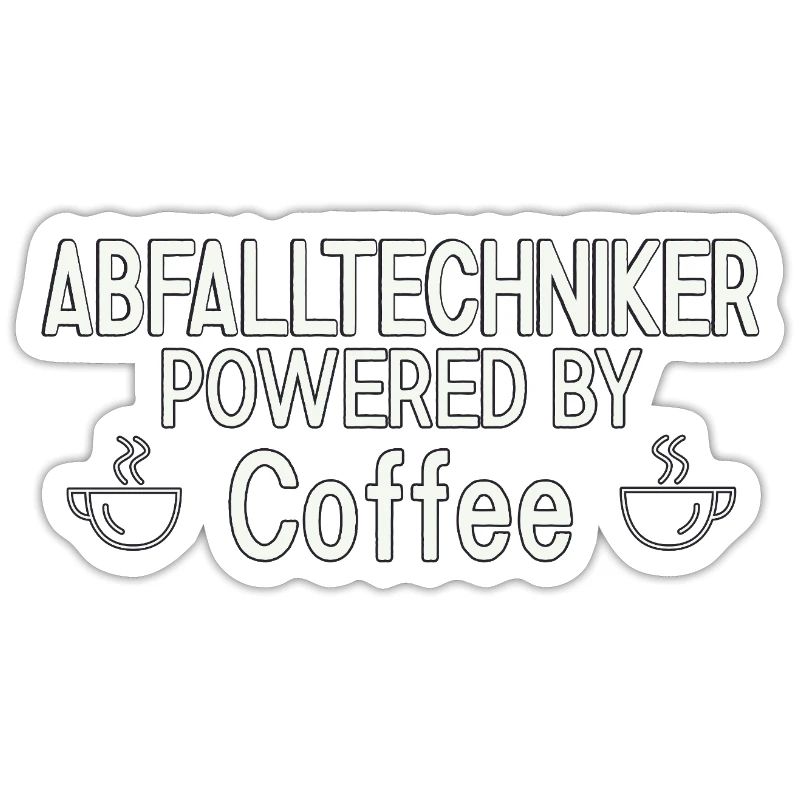 Waste Technician Powered By Coffee