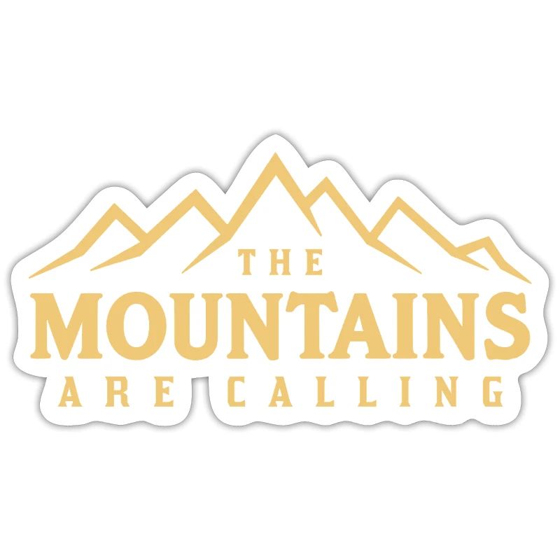 THE MOUNTAINS ARE CALLING Spruch Statement