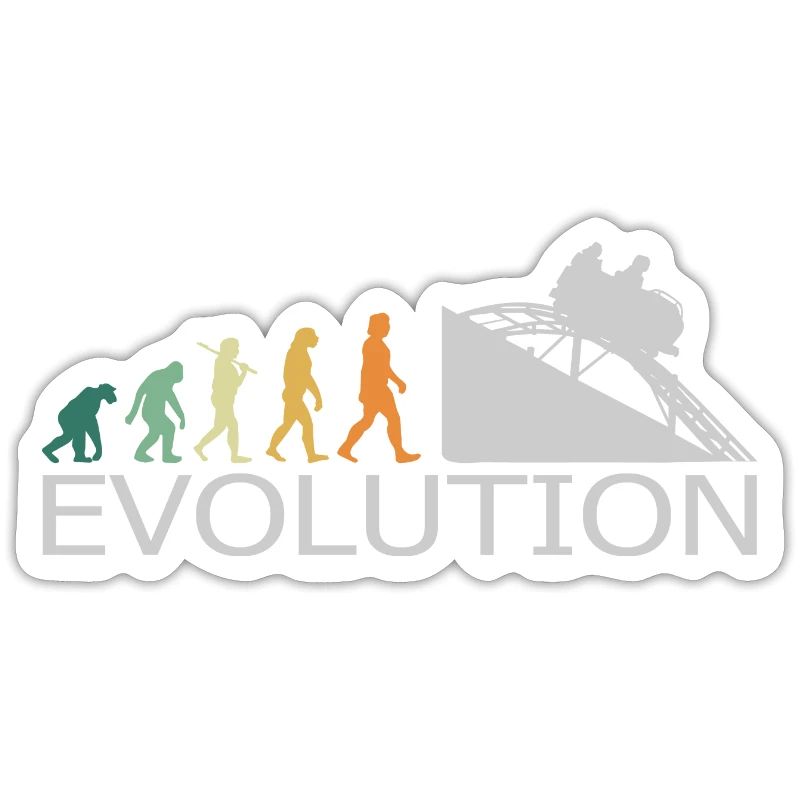 Roller Coaster - Evolution Retro Vintage