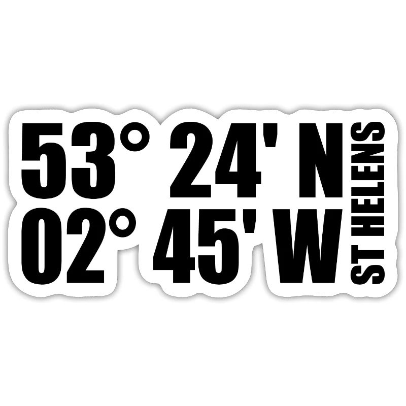 St Helens coordinates