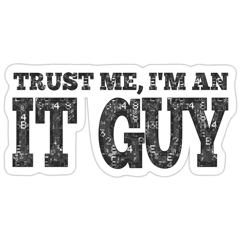 IT guy support geek computer computer geek technician