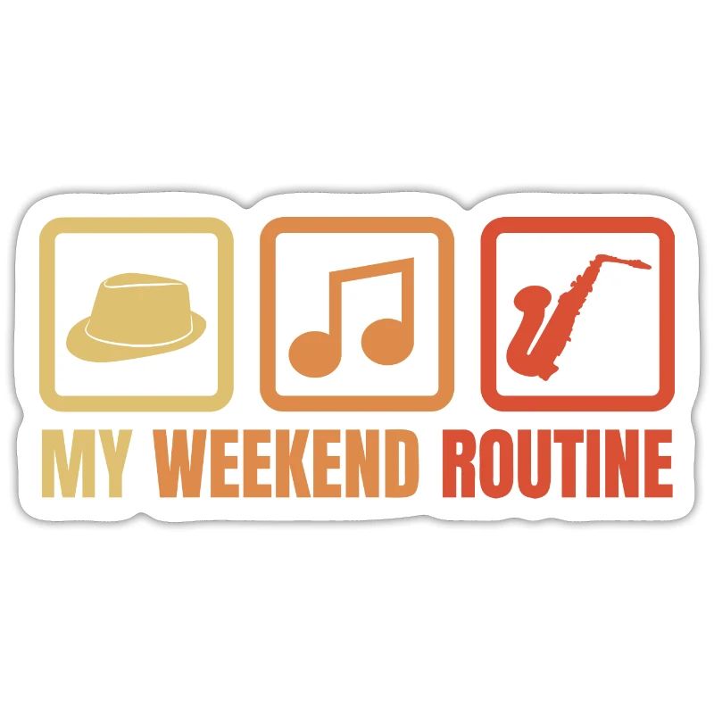 Saxophonist Weekend Routine