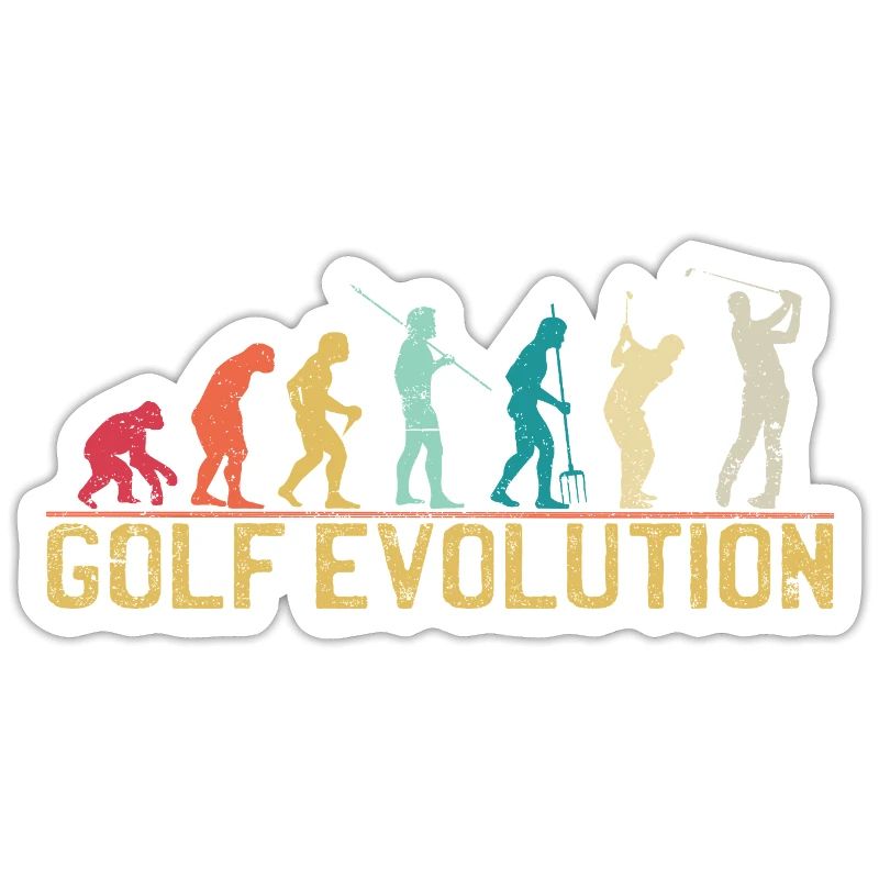 Golf Evolution Silhouette Design
