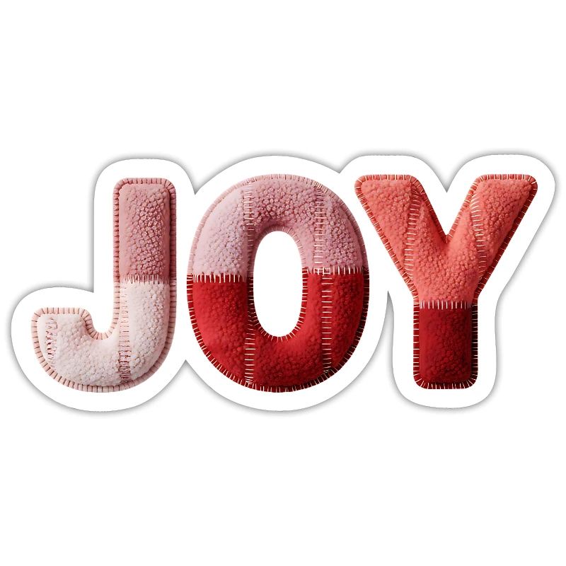 Patchwork Joy Joy and Happiness Design