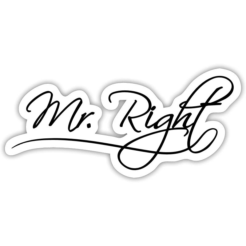 mr right bester ehemann husband text junggesellena