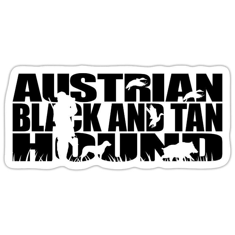 AUSTRIAN BLACK AND TAN HOUND Jagdhunde Wilsigns