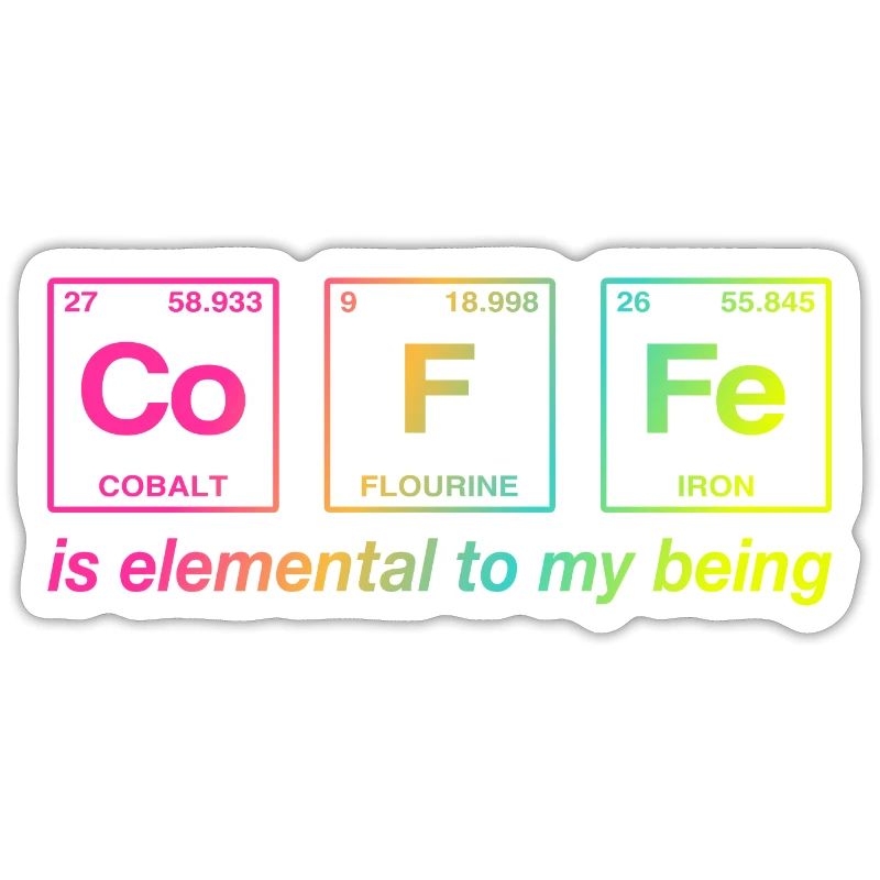 COFFEE - with elements of the persiode system
