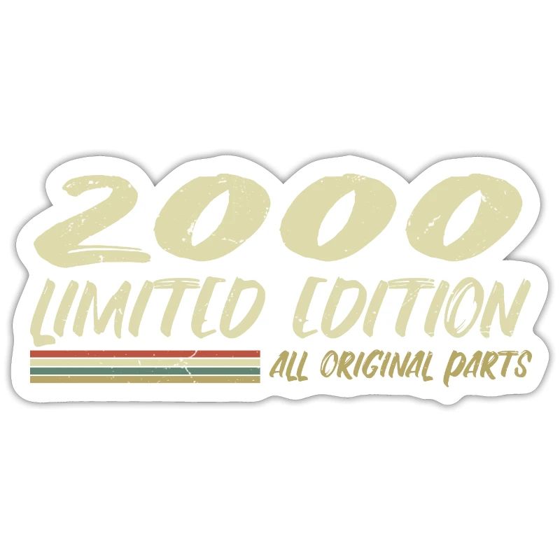 2000 Geburtstag Geschenkidee 2000