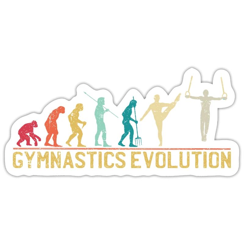 Gymnastics Evolution Graphic Tee