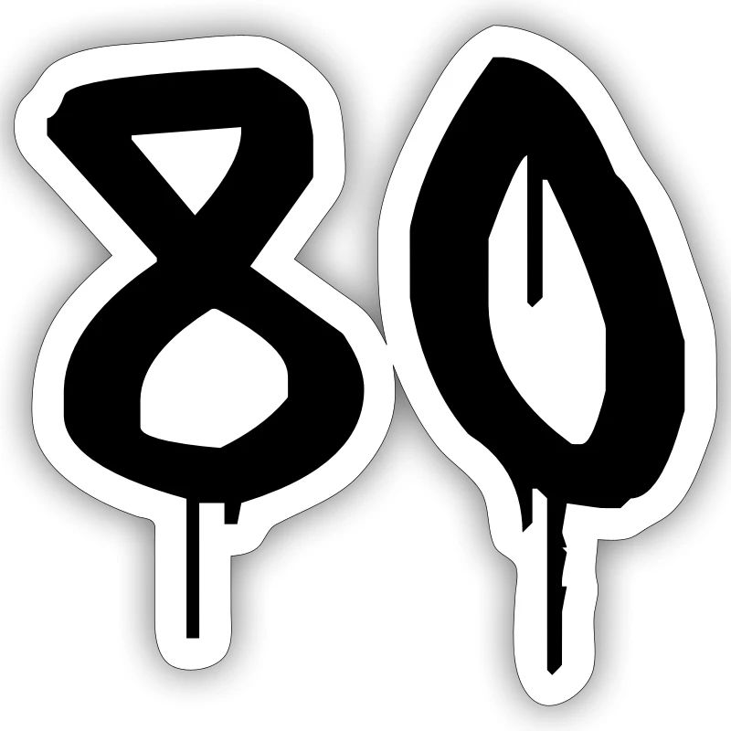 Graffiti : 80