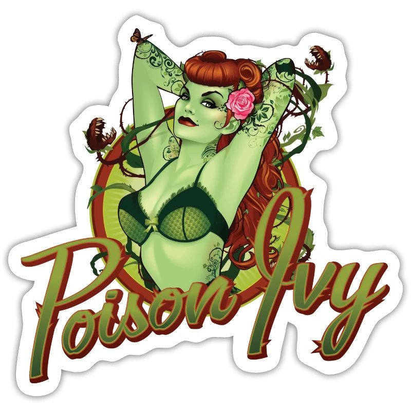 DC Comics Bombshells Poison Ivy Portrait