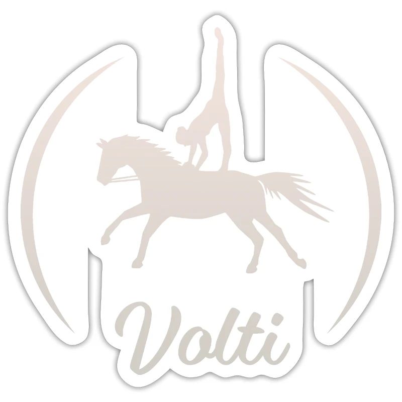 Volti equestrian vaulting by TinaShirts