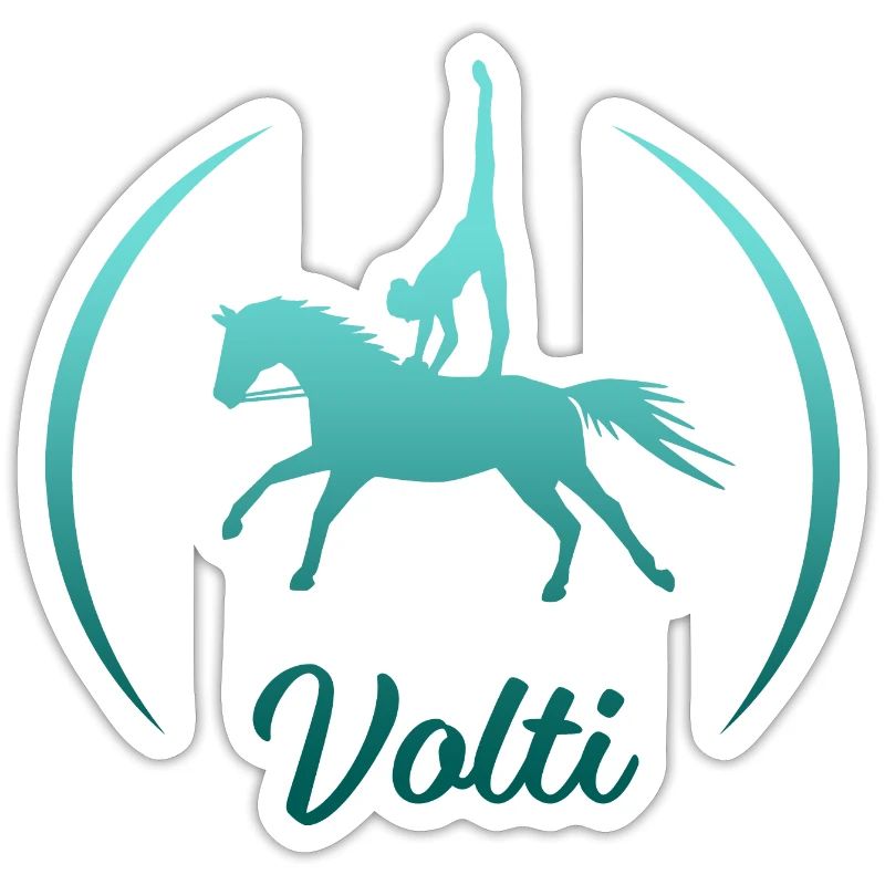 Volti equestrian vaulting by TinaShirts