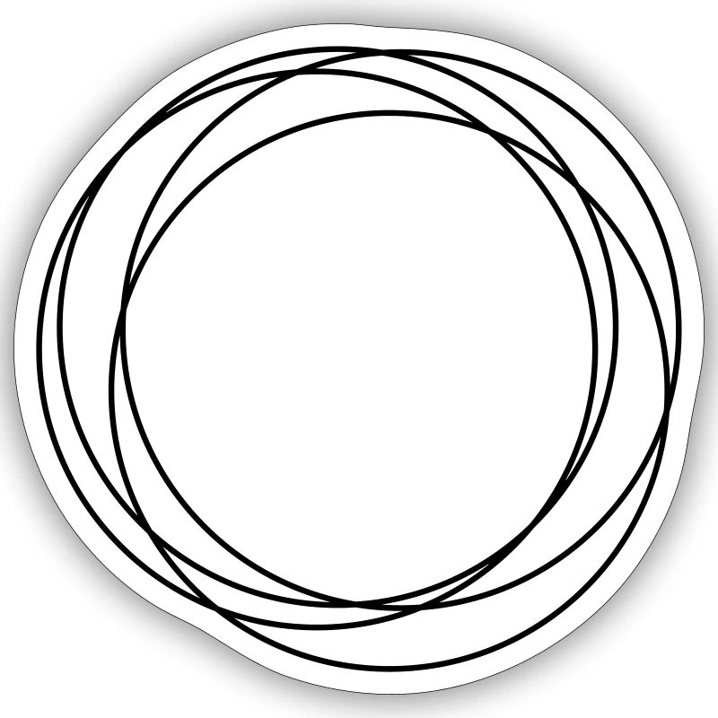 lignes circle