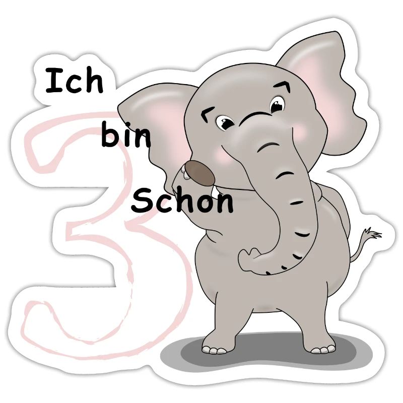 Großer Elefant - 3. Geburtstag