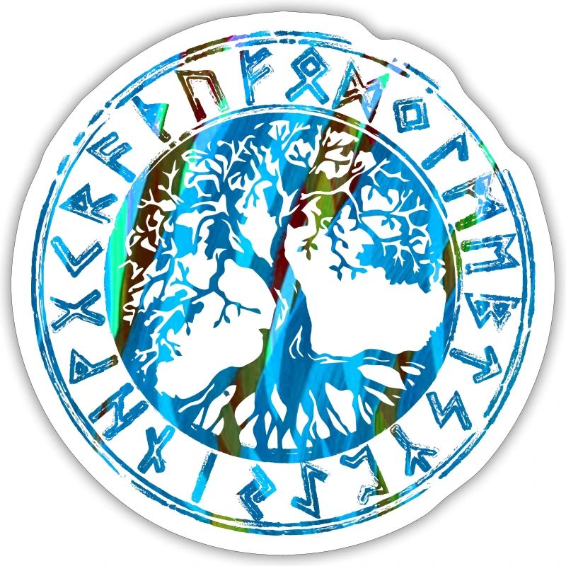 Baum des Lebens ,Lebensbaum,Graffiti,keltisch