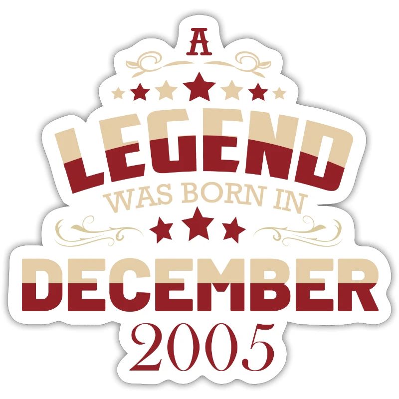 18th Birthday Legend December 2005