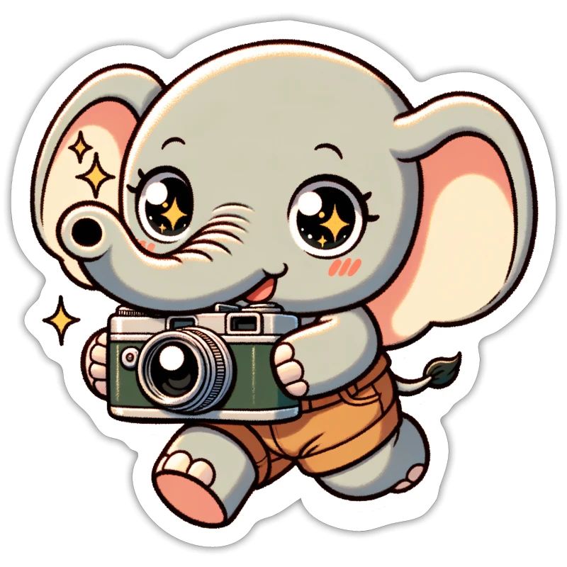 Photographie d’éléphant petit éléphant Shutterbug