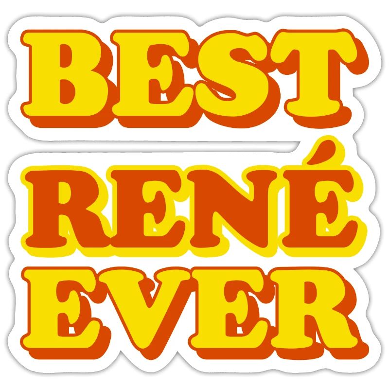 Funny gift with first name René