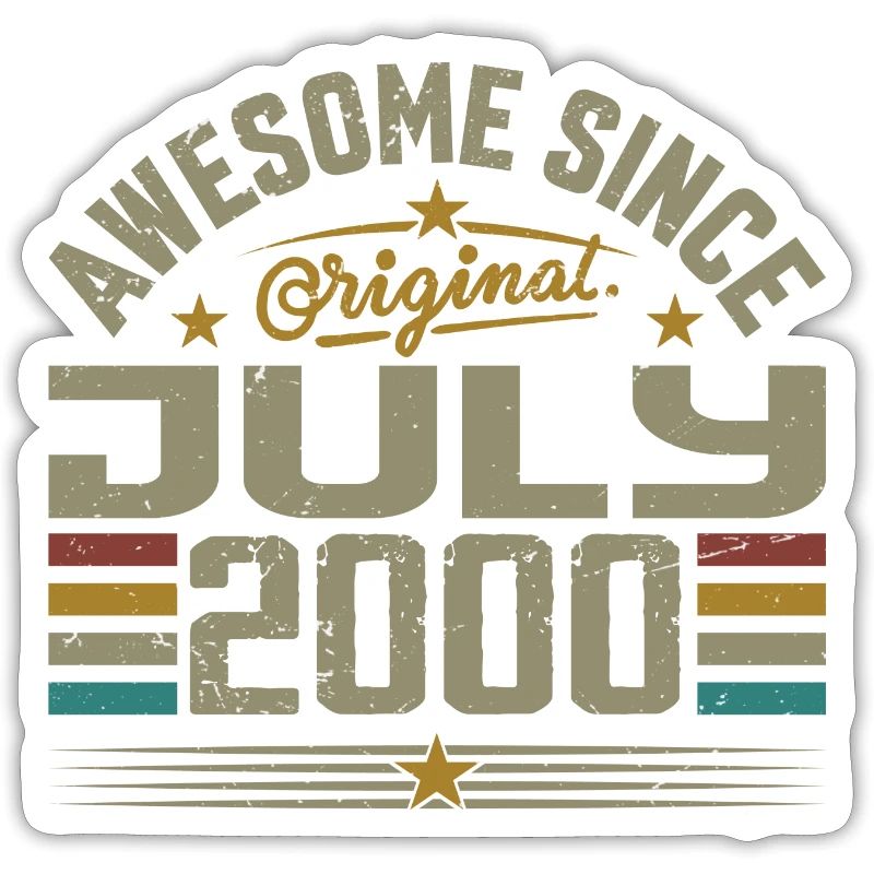 Built in July 2000 | Gift July 2000