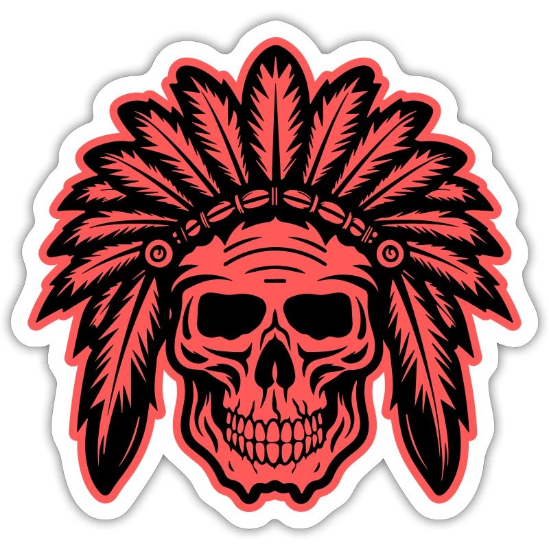 Crâne de chef indien Apache