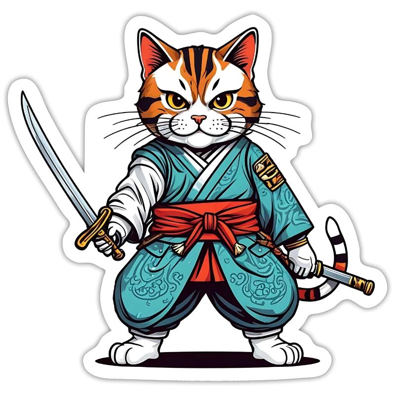 Samurai-Katze