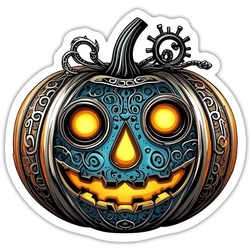 Citrouille steampunk