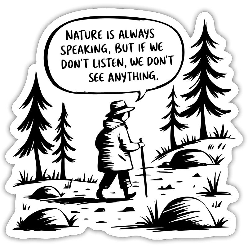 Nature is Always Speaking