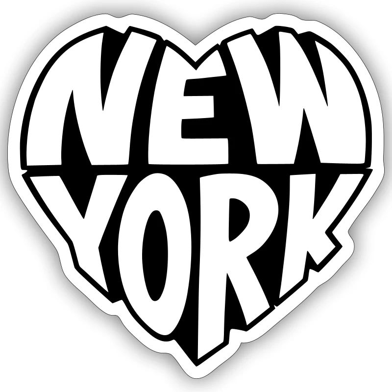 New York angular heart