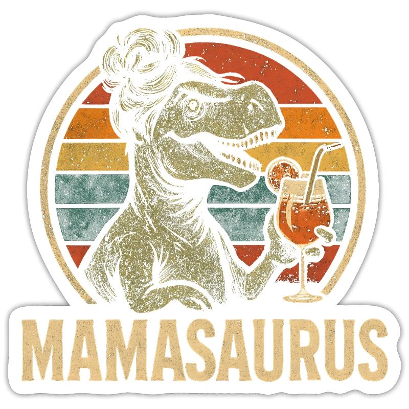 Mamasaurus Mama Mutter Geschenkidee Humor Lustig